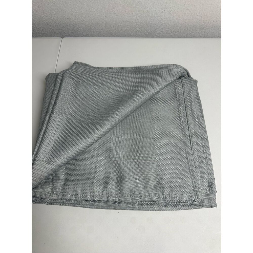 Unbranded Gray Tablecloth Size 98” X 58”
